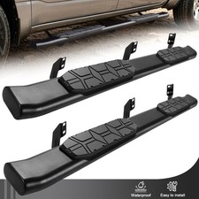 4.3 Oval Tube Rail Bar Fit 2005-2026 Nissan Frontier Crew Cab Running Boards