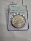 1878 S PCGS OGH MS63 Morgan Silver $1 Dollar Rare Rattler Toned Reverse