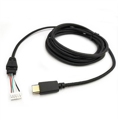 2.5M Typ-C Kopfhörerkabel Ersatz für Asus ROG Delta S Animate Headset