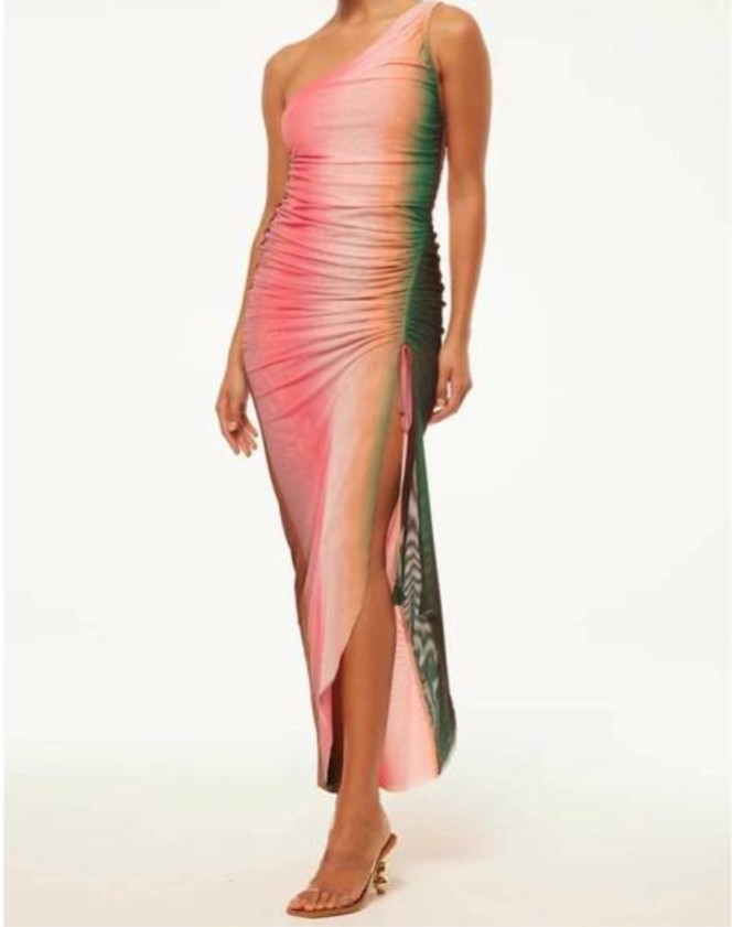 mesh wedding guest dress Elegant Wedding Guest Dress with Heart Collar and Mesh Details