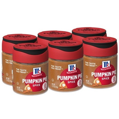 McCormick Pumpkin Pie Spice, 1.12 oz (Pack of 6)