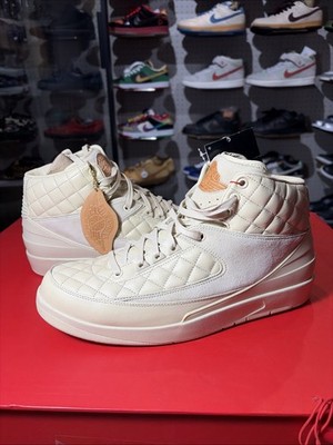 スニーカー NIKE JORDAN JUST DON 834825-250 Size 12 - Just Don x Air Jordan 2 Retro Beach 834825-250 Authentic