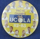 1982 1983 California UCLA PAC-10 Basketball Champs Pinback