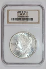 1880-S MORGAN DOLLAR NGC MS65 LOOKS NICER!- OLDER HOLDER!
