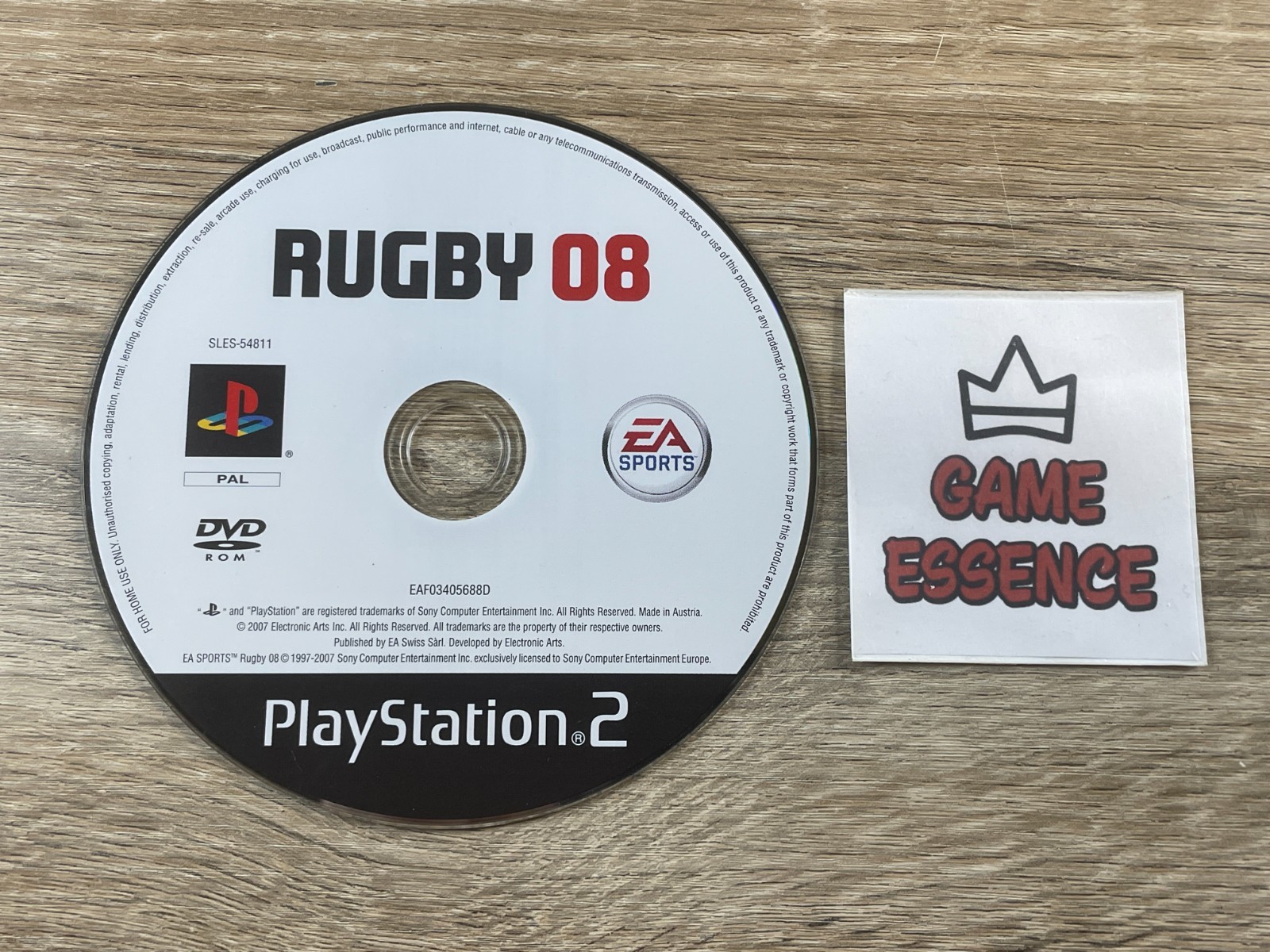 CD SEUL Rugby 08 PS2 PAL EUR Sony PlayStation 2