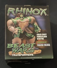 TRANSFORMERS BEAST WARS RHINOX PORCELAIN STATUE HARD HERO #103/2500