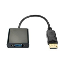 New DP to VGA Converter Adapter Accessories For TV Laptop Computer Projector
