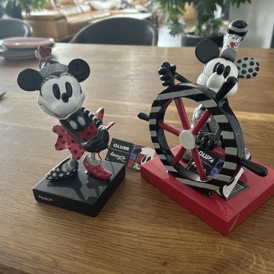 Disney Romero Britto Steamboat Willie Mickey Mouse und Minnie Mouse