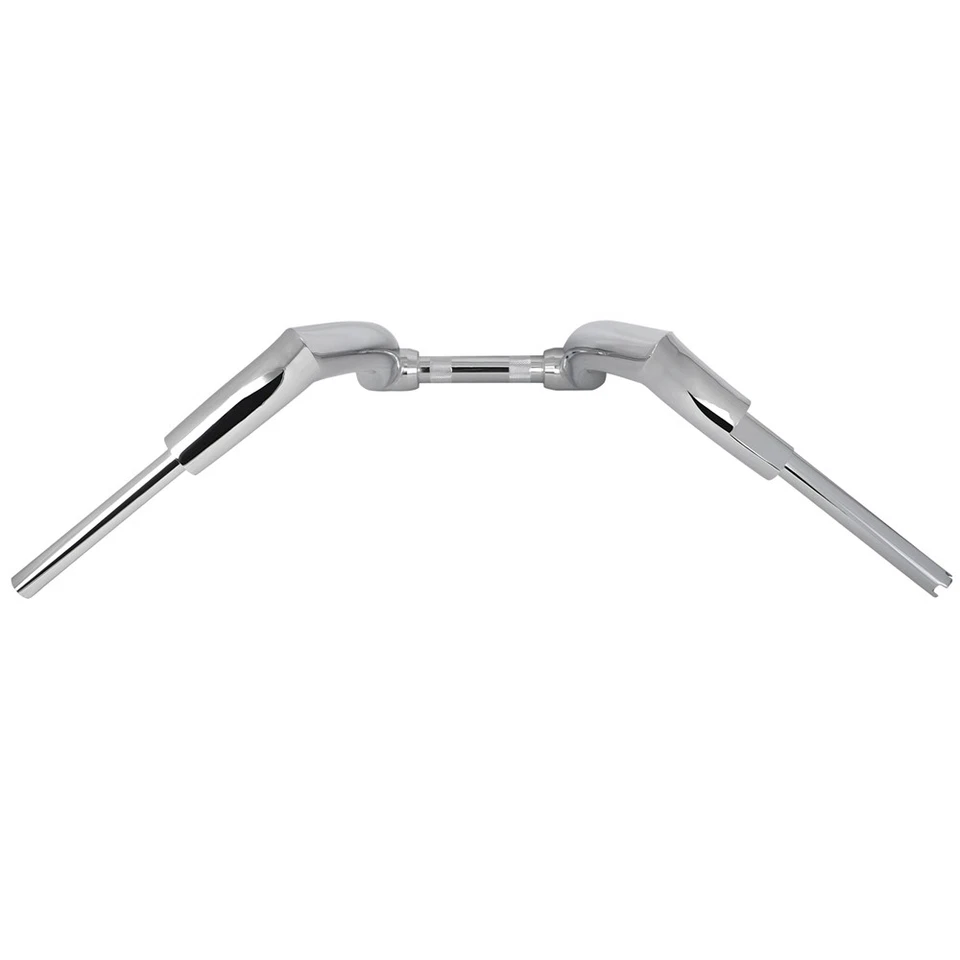 14'' Rise Handlebar Motorcycle Chrome Ape Hanger Fit For Harley Wide Glide Foto 2 de 4