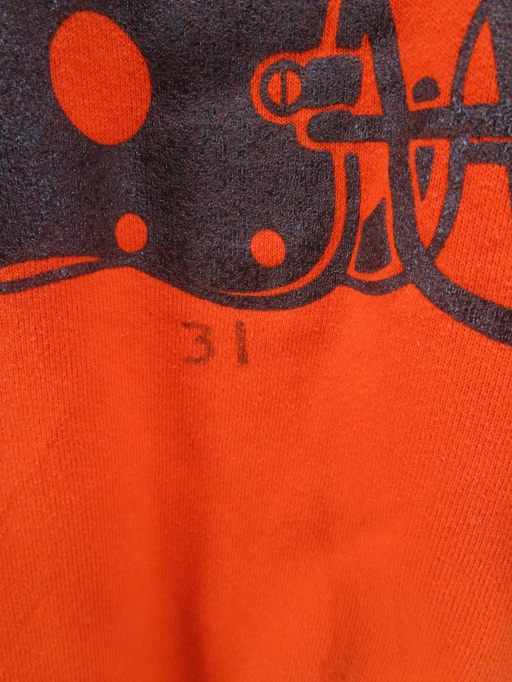 ВИНТАЖНЫЙ боулинг зеленый St Falcons BGSU толстовка мужчин большой Russell Athletic 90-х - Изображение 4 из 4