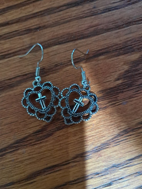 Cross Handmade Earrings