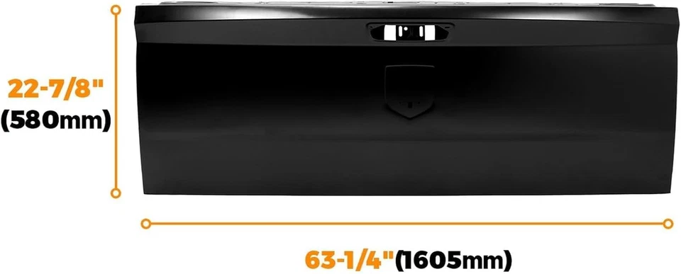 Puerta trasera compatible con Dodge Ram 1500 2500 3500 2019 Dodge Ram 2010-2018 Foto 2 de 4
