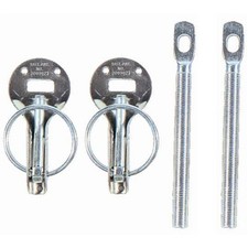 Sparco Hood Pin Silver 01606s