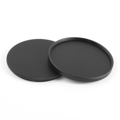 49mm/52mm/55mm/67mm Schwarzer Objektivdeckel Oben Stack Cap Unten Stack Cap