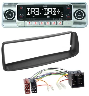 Dietz Bluetooth MP3 DAB USB Autoradio für Peugeot 206 (ab 1998) - Bild 1 von 4