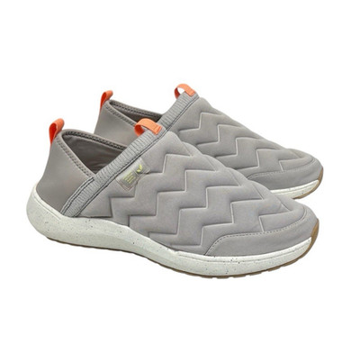 Dr. Scholl's Home and Out Slippers Puffy Quilted Comfort Loafer Gray Women's 11