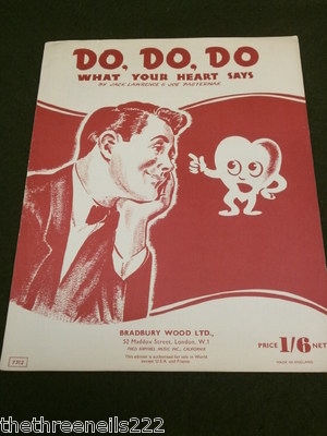 ORIGINAL NOTEN - DO, DO, DO WHAT YOUR HEART SAYS