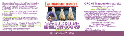 Robert Franz Produkte OPC,Vitamin C, D3, K2 Q10, MSM, Arginin, Magnesium NEU - Bild 16 von 155
