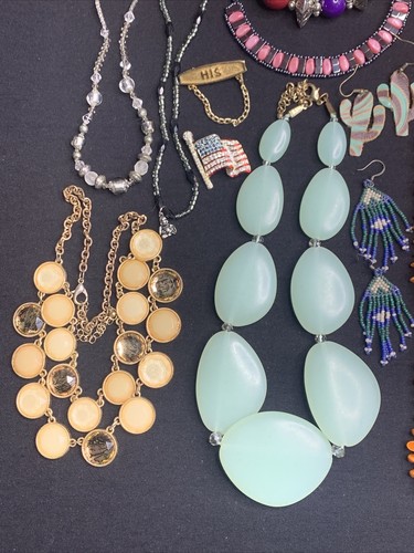 Vintage Women’s Boho Jewelry Lot Necklace Bracelet More Bohemian AS SHOWN JB981 - Picture 2 of 12