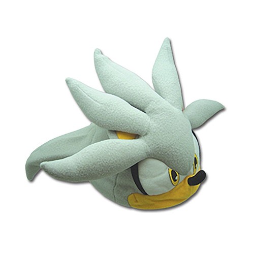 Hedgehog Silver Sonic Face Fleece Hat 