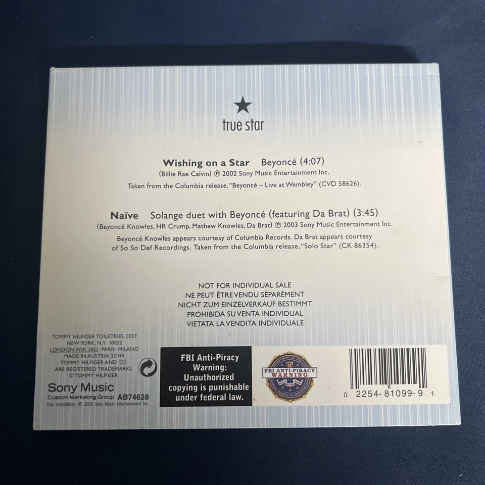 Beyoncé - Wishing On A Star [True Star: A Private Performance] Maxi CD Gut @181 - Bild 2 von 3