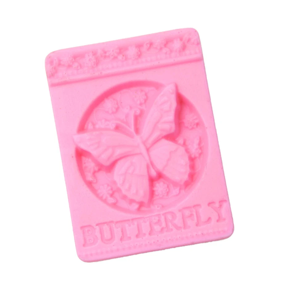 Butterfly  Silicone Soap  Mould Craft Making Mold Wax Clay  Candle  3.5 thick - Image 2 of 3