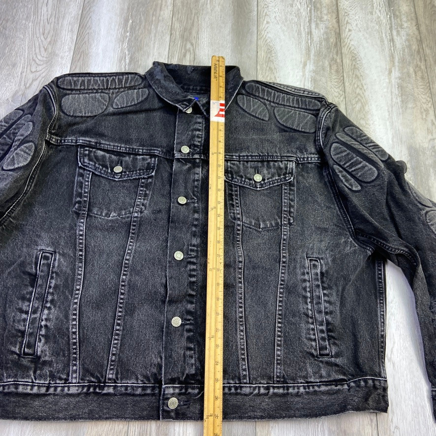ジャケット・アウター Yeezy gap denim jacket yzy XS grey USA Yeezy Gap Padded Denim Jacket Washed Grey USA Size Medium | eBay