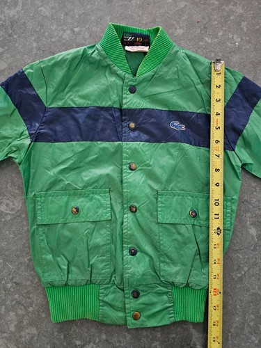 Vintage Boys Lacoste Jacket Size 10 Youth 80s/90s Crocodile Logo - As Is - Picture 5 of 17