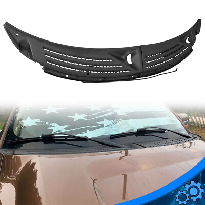 Front Cowl Panel Grille Vents Windshield Wiper Set w/Seals