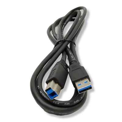 4ft USB 3.0 Type A to B Male Cable for Cameras/Printers/Scanners