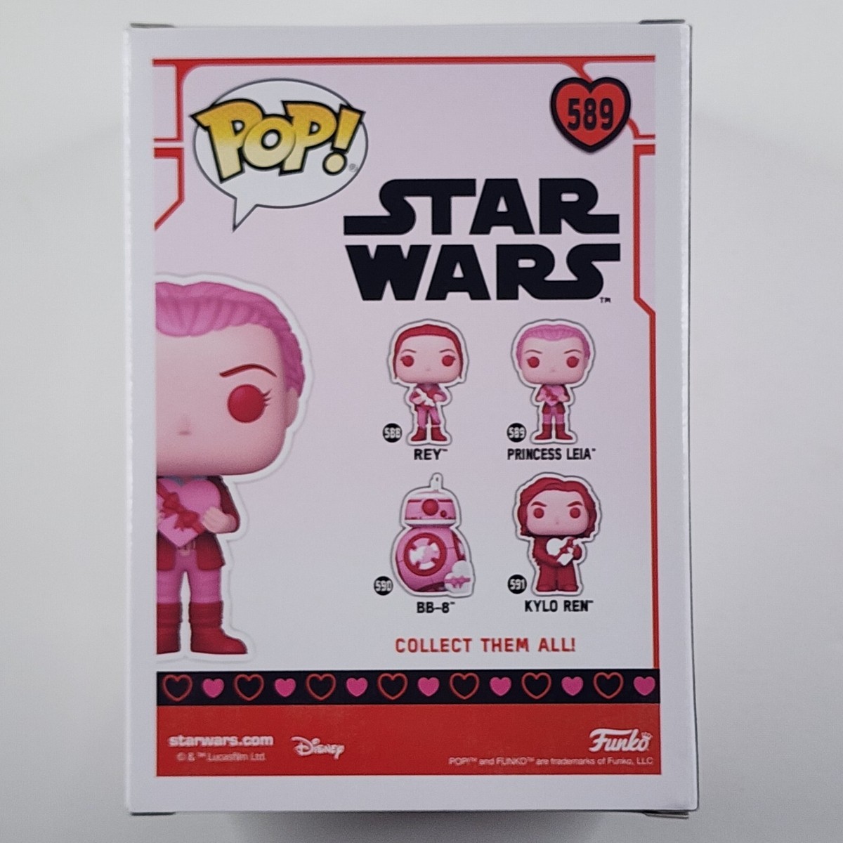 Funko POP! スター・ウォーズ プリンセス・レイア 589 Funko POP! Star Wars: Princess Leia [Valentines] #589 | eBay