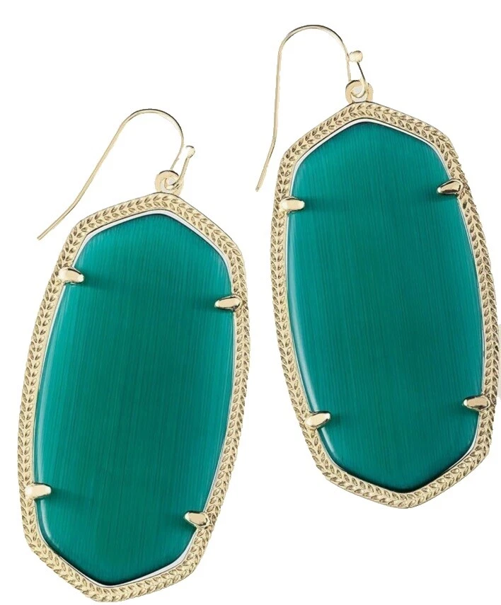 Pendientes de Moda Kendra Scott Esmeralda