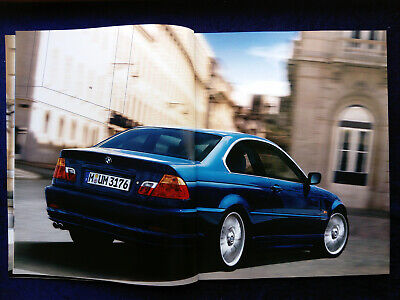 BMW 3er E46 Coupe Prospekt 2.2002 Modelle: 318Ci, 320Ci, 325Ci, 330Ci