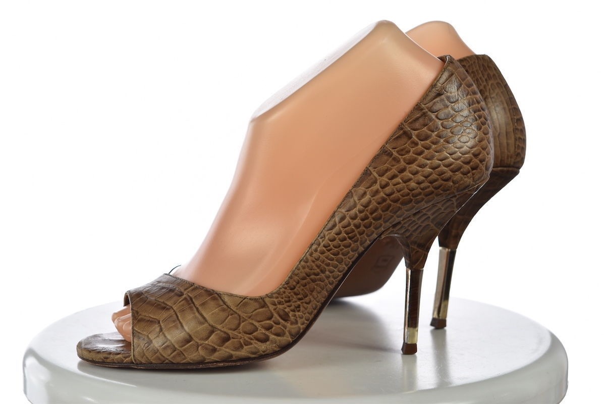 Tory Burch Damenschuhe Schuhes Größe 7 M Braun Pumps TextuROT Animal Print Heels Tory Burch Damenschuhe Schuhes Größe 7 M Braun Pumps TextuROT Animal Print Heels