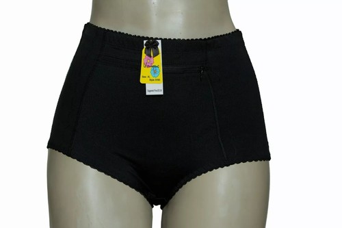 Unique S105 Tummy Control Panties Brief Front Zipper Pocket S M L XL 2XL 3XL 4X - Picture 8 of 13