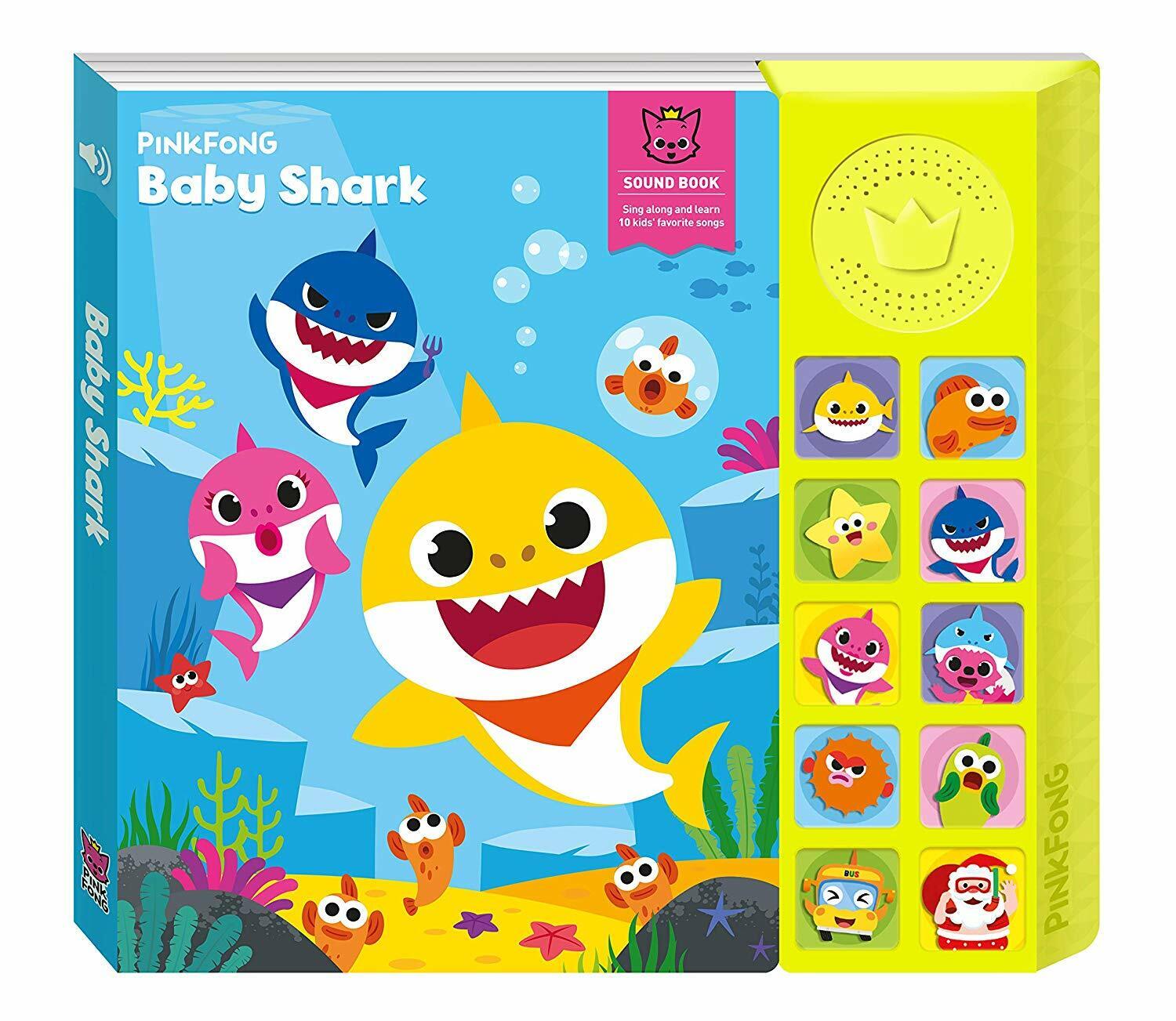 Pinkfong Sound Book (Baby Shark/Kids' Favorite/Mother Goose/Carols/Animal Songs) | eBay Pinkfong Sound Book (Baby Shark/Kids' Favorite/Mother Goose/Carols/Animal Songs) | eBay