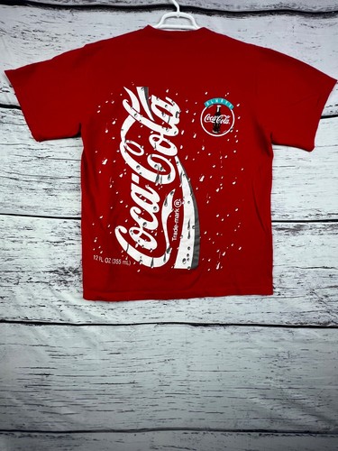 Vintage Coca Cola Shirt Adult Extra Large Red Single stitch 1994 - Picture 3 of 10