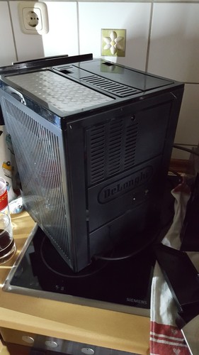 DeLonghi Perfecta cappucino ESAM5550.B negro pantalla jarra de leche nuevo mantenimiento - Imagen 13 de 15