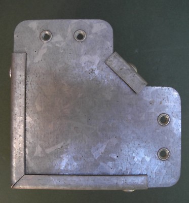 Legrand o.ä. 75mm x 75mm Stahlkanal innen / außen 90' Winkel