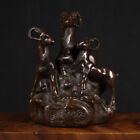 New Listing1650g Ancient Chinese Handcrafted Brass Exquisite sheep Animal sculpture gift160