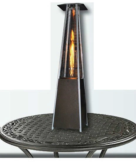 Lp Heater Tabletop Pyramid SunHeat 11,000 btu Square Patio Deck Gold  Hammered | eBay