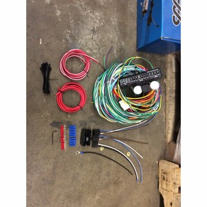 24 circuit 12v fuse panel 1962-67 Chevy II Nova COMPLETE ... 67 nova wiring harness 