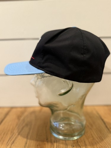 Cappello Houston Oilers Snapback Nero Blu Split Bar Eastport TEAM NFL come nuovo vintage - Foto 6 di 10