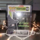 Funko Pop #1138 Super Shredder Signed by Kevin Nash And Authenticated