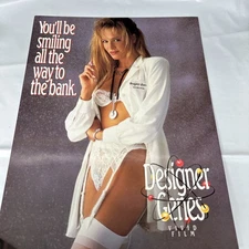 DESIGNER GENES JENNIFER STEWART 8.5x11 (no Folds) Adult Film Promo Ad Slick