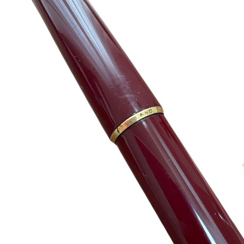 Montblanc 320 Bordeaux & Gold 14K 585 Fountain Pen - Picture 5 of 10