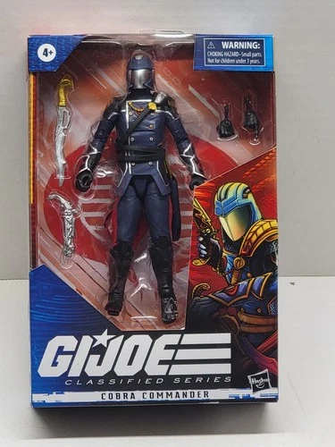 G.I GI Joe Classified Series 06 Cobra Commander 6" Action Figure Gift Hasbro Toy
