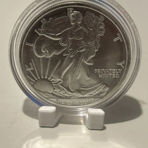 Money Metals Exchange Mint .999 Fine Silver 1 oz Walking Liberty Round