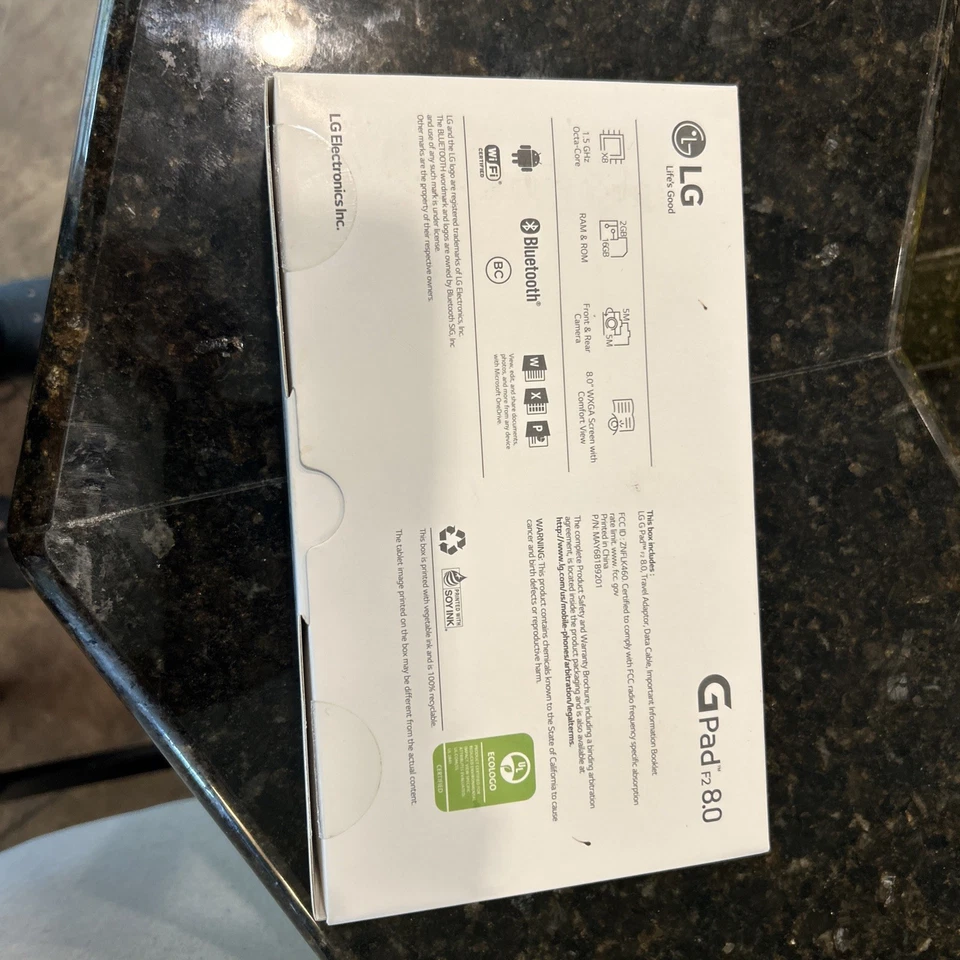 LG G Pad F2 8.0 16GB WiFi -only carrier locked LK460 NEW - Image 2 of 4
