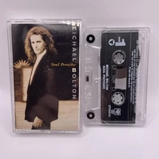 Michal Bolton Soul Provider Cassette Tape 1989 CBS Columbia 45012